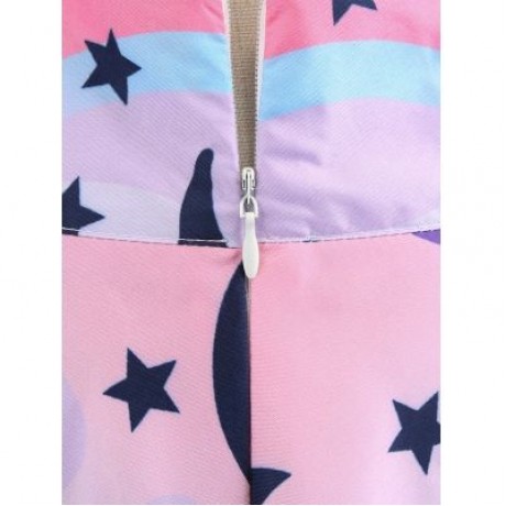 Bat and Star Print Halloween Skirt (MULTI)