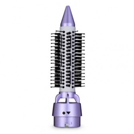 SHINON SH - 9822 - 6 HAIR STYLING TOOL SET 5-IN-1 ELECTRIC DRYER CURLER BRUSH COMB (MAUVE)