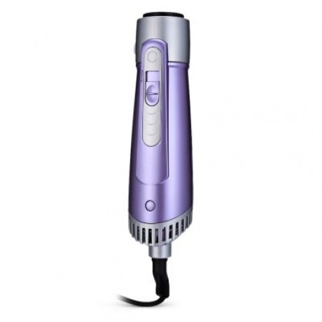 SHINON SH - 9822 - 6 HAIR STYLING TOOL SET 5-IN-1 ELECTRIC DRYER CURLER BRUSH COMB (MAUVE)