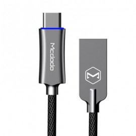 Mcdodo CA - 288 Type-C QC3.0 Quick Charging Cable Auto Disconnect 1.5M 2.4A (BLACK)