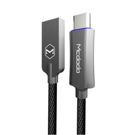 Mcdodo CA - 288 Type-C QC3.0 Quick Charging Cable Auto Disconnect 1.5M 2.4A (BLACK)