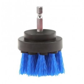 3PCS Electric Drill Cleaning Nylon Brush (BLUE)