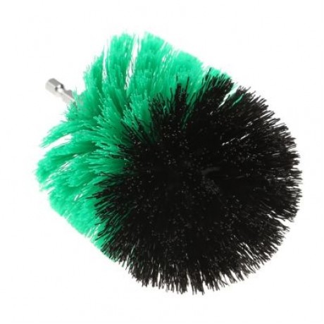 3PCS Electric Drill Cleaning Nylon Brush (GREEN)