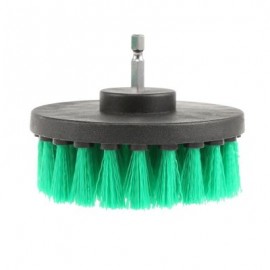 4PCS Electric Drill Cleaning Nylon Brush (GREEN)
