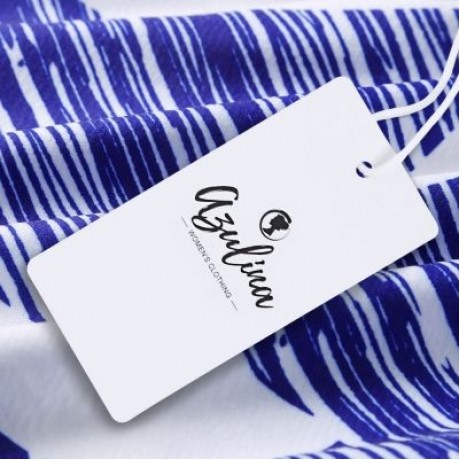 V Neck Spaghetti Strap Backless Print Women Romper (WHITE)