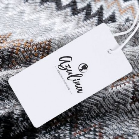 Boat Neck Chevron Stripe Fringed Knit Poncho Women Pullover Sweater (GRAY CLOUD)