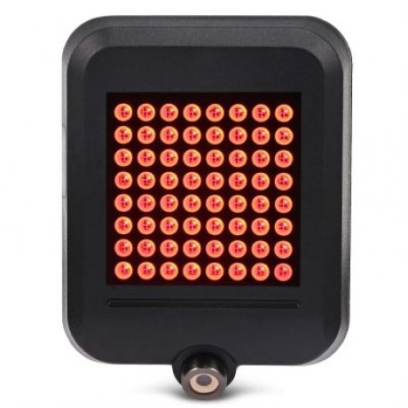 64 LEDs 80lm Bicycle Tail Signal Light Warning Taillight for MTB Road Bike (BLACK)