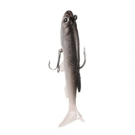 3D Eye Lead Artificial Soft Fishing Bait with Double Hook (MULTI-A)