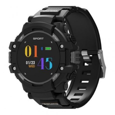 NO.1 F7 Smart Watch Real-time Heart Rate Temperature Monitor GPS Call Alert Sports Outdoor