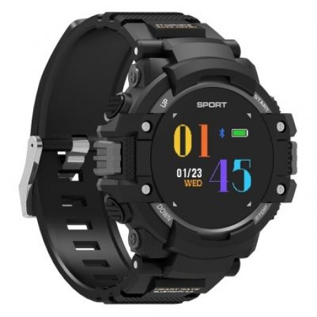 NO.1 F7 Smart Watch Real-time Heart Rate Temperature Monitor GPS Call Alert Sports Outdoor