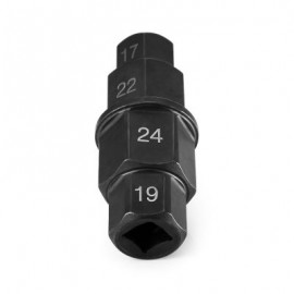 SI - A0262 Motorcycle Wheel Axle Hex Spindle Driver (BLACK)