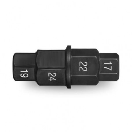 SI - A0262 Motorcycle Wheel Axle Hex Spindle Driver (BLACK)