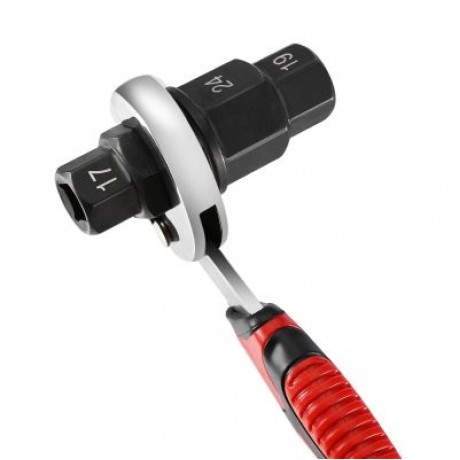 SI - A0262 Motorcycle Wheel Axle Hex Spindle Driver (BLACK)