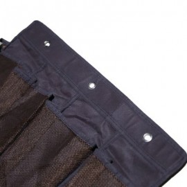 24 Grid Non-woven Bag Door Storage (COFFEE)