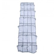 24 Grid Non-woven Bag Door Storage (WHITE)
