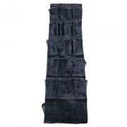 24 Grid Non-woven Bag Door Storage (BLACK)