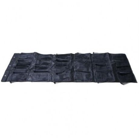 24 Grid Non-woven Bag Door Storage (BLACK)