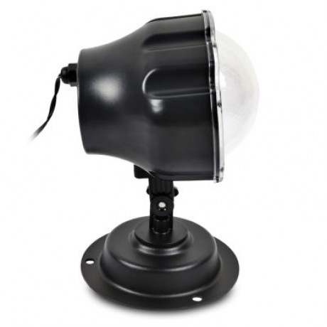 LED Snowfall Light Remote Control Christmas Snow Falling Projector Lights (BLACK)