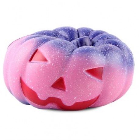 CREATIVE STARRY PUMPKIN SLOW REBOUND DECOMPRESSION HAND SQUISHY TOY (MULTI)