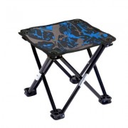 Outdoor Camping Portable Ultralight Chair Collapsible Stool (ROYAL BLUE)