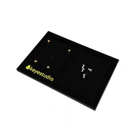 Keyestudio Experimental Platform Base-plate ABS Board for UNO R3 MEGA (BLACK)