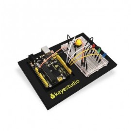 Keyestudio Experimental Platform Base-plate ABS Board for UNO R3 MEGA (BLACK)