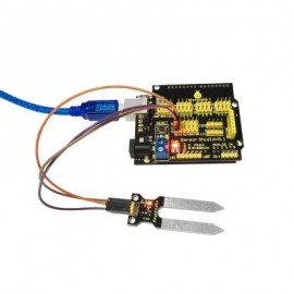 Keyestudio KS0049 Soil Moisture Sensor Humidity Detection Module for Arduino (BLACK)