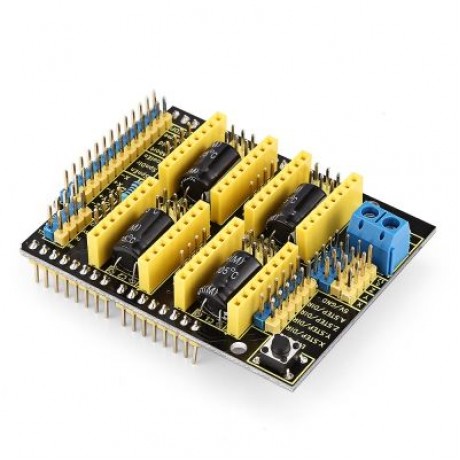 Keyestudio KS0286 CNC Shield V3.0 Module UNO R3 Board Driver for Arduino (BLACK)
