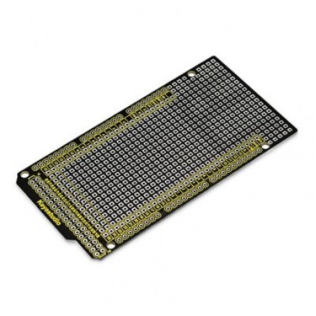 10PCS Keyestudio KS0323 Double Sided PCB Prototype Boards for MEGA 2560 R3 (BLACK)
