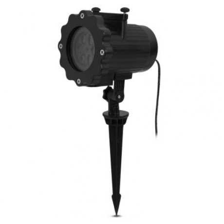 LED Projection Light Laser Lamp Decoration for Home Holiday Festival (BLACK)
