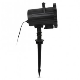 LED Projection Light Laser Lamp Decoration for Home Holiday Festival (BLACK)