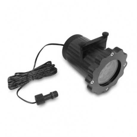 LED Projection Light Laser Lamp Decoration for Home Holiday Festival (BLACK)