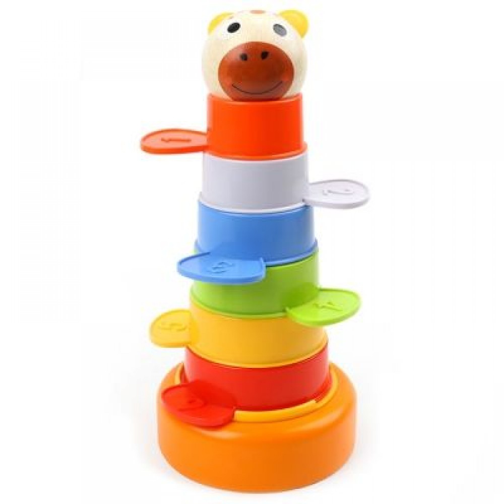 Topbright Puzzle Jenga Baby Cognitive Stacking Cup Block Toys (MULTI-A)