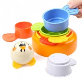Topbright Puzzle Jenga Baby Cognitive Stacking Cup Block Toys (MULTI-A)