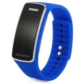 SKMEI 1119 LED SPORTS WATCH WITH DATE FUNCTION RUBBER BAND (BLUE)