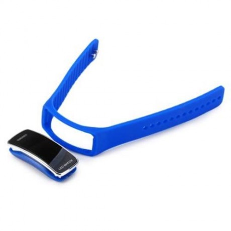 SKMEI 1119 LED SPORTS WATCH WITH DATE FUNCTION RUBBER BAND (BLUE)