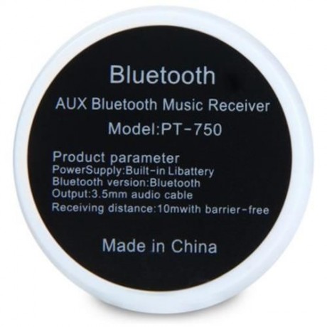 PT - 750 WIRELESS BLUETOOTH PHONE MUSIC AUDIO RECEIVER ADAPTER ADSORPTION DESIGN SUPPORT H