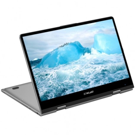 Teclast F5 Laptop 11.6 inch 360 Degree Rotating Touch Screen Quad Core 128GB (GRAY CLOUD)