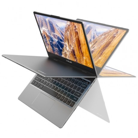 Teclast F5 Laptop 11.6 inch 360 Degree Rotating Touch Screen Quad Core 128GB (GRAY CLOUD)