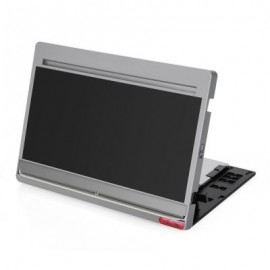 Famirosa Portable Laptop Computer Standing Desk Tablet Holder (BLACK)