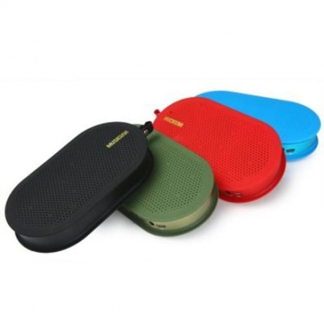 F8 BLUETOOTH 3.0 HANDSFREE SPEAKER WITH MIC VOLUME CONTROL SUPPORT TF CARD (GREEN)