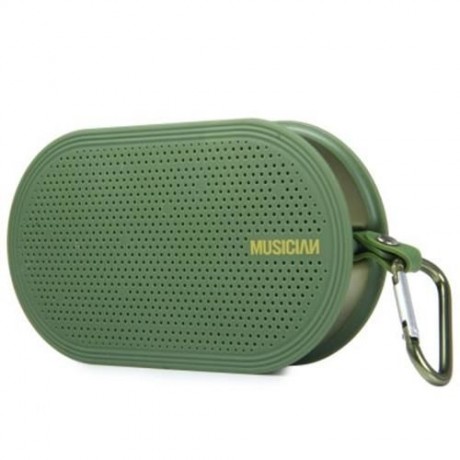 F8 BLUETOOTH 3.0 HANDSFREE SPEAKER WITH MIC VOLUME CONTROL SUPPORT TF CARD (GREEN)
