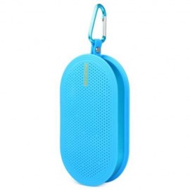 F8 BLUETOOTH 3.0 HANDSFREE SPEAKER WITH MIC VOLUME CONTROL SUPPORT TF CARD (BLUE)
