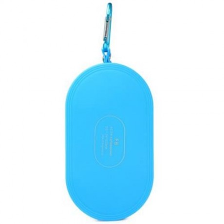 F8 BLUETOOTH 3.0 HANDSFREE SPEAKER WITH MIC VOLUME CONTROL SUPPORT TF CARD (BLUE)