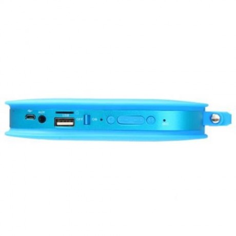 F8 BLUETOOTH 3.0 HANDSFREE SPEAKER WITH MIC VOLUME CONTROL SUPPORT TF CARD (BLUE)