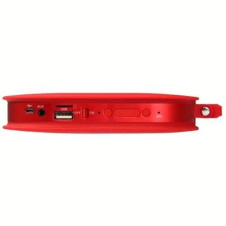 F8 BLUETOOTH 3.0 HANDSFREE SPEAKER WITH MIC VOLUME CONTROL SUPPORT TF CARD (RED)
