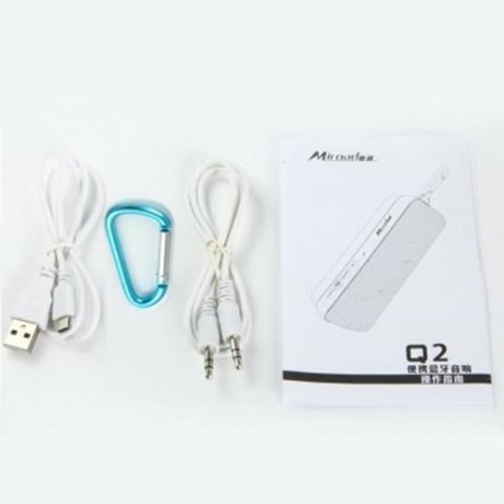 F9 BLUETOOTH 3.0 HANDSFREE SPEAKER WITH MIC VOLUME CONTROL SUPPORT TF CARD (BLUE)