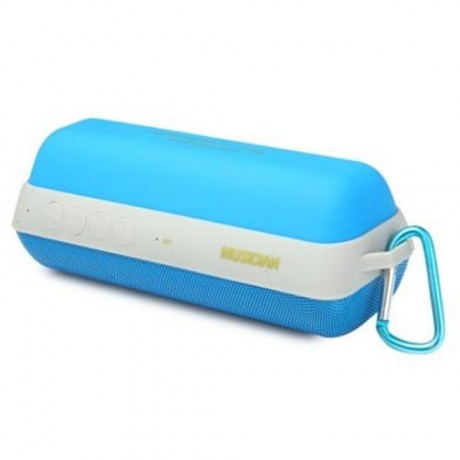 F9 BLUETOOTH 3.0 HANDSFREE SPEAKER WITH MIC VOLUME CONTROL SUPPORT TF CARD (BLUE)