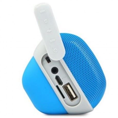 F9 BLUETOOTH 3.0 HANDSFREE SPEAKER WITH MIC VOLUME CONTROL SUPPORT TF CARD (BLUE)