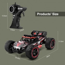 YED 1703 REMOTE CONTROL OFF-ROAD RACING CAR TOY FOR KIDS (RED)